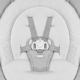 Set 2 in 1, Balansoar si landou, Lionelo, Bella, Rotative 360, Ecran tactil si telecomanda, Electric, Scaun reglabil, 6 miscari unice, 5 viteze, Cu melodii, Gri