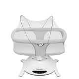 Set 2 in 1, Balansoar si landou, Lionelo, Bella, Rotative 360, Ecran tactil si telecomanda, Electric, Scaun reglabil, 6 miscari unice, 5 viteze, Cu melodii, Gri