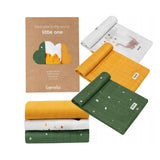 Set 3 museline, Lionelo, Bamboo, Multifunctionale, Din Bambus, 70x70 cm, Dino