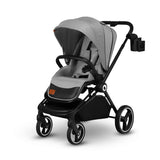 Suport universal pentru biberon/pahar si telefon, Lionelo, Ove, Cu sistem de rotire 360, Negru