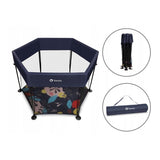 Tarc de joaca, Lionelo, Roel, Pliere ultra-compacta, Conform cu standardul europeane de securitate EN12227, Blue Navy