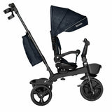 Tricicleta copii, Lionelo, Kori, Ultrapliabila, Multifunctionala, Cu suport de picioare, Control al directiei, Scaun reversibil, Rotire 360 grade, Conform cu standardul european de securitate EN71, Blue Navy