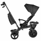 Tricicleta copii, Lionelo, Kori, Ultrapliabila, Multifunctionala, Cu suport de picioare, Control al directiei, Scaun reversibil, Rotire 360 grade, Conform cu standardul european de securitate EN71, Grey Stone