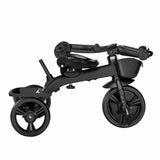 Tricicleta copii, Lionelo, Kori, Ultrapliabila, Multifunctionala, Cu suport de picioare, Control al directiei, Scaun reversibil, Rotire 360 grade, Conform cu standardul european de securitate EN71, Grey Stone