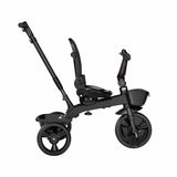 Tricicleta copii, Lionelo, Kori, Ultrapliabila, Multifunctionala. Cu suport de picioare, Control al directiei, Scaun reversibil, Rotire 360 grade, Conform cu standardul europeane de securitate EN71, Red Burgundy