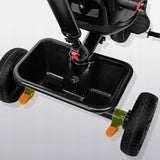 Tricicleta copii, Lionelo, Haari, Ultrapliabila, Multifunctionala, Suport picioare, Control al directiei, Scaun reversibil, Rotire 360 grade, Conform cu standardul european de securitate EN71, Albastru