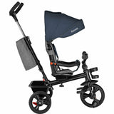 Tricicleta copii, Lionelo, Haari, Ultrapliabila, Multifunctionala, Suport picioare, Control al directiei, Scaun reversibil, Rotire 360 grade, Conform cu standardul european de securitate EN71, Albastru