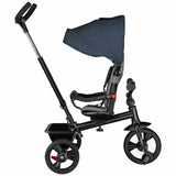 Tricicleta copii, Lionelo, Haari, Ultrapliabila, Multifunctionala, Suport picioare, Control al directiei, Scaun reversibil, Rotire 360 grade, Conform cu standardul european de securitate EN71, Albastru