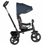 Tricicleta copii, Lionelo, Haari, Ultrapliabila, Multifunctionala, Suport picioare, Control al directiei, Scaun reversibil, Rotire 360 grade, Conform cu standardul european de securitate EN71, Albastru