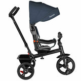 Tricicleta copii, Lionelo, Haari, Ultrapliabila, Multifunctionala, Suport picioare, Control al directiei, Scaun reversibil, Rotire 360 grade, Conform cu standardul european de securitate EN71, Albastru