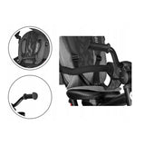 Tricicleta copii, Lionelo, Haari, Ultrapliabila, Multifunctionala, Suport picioare, Control al directiei, Scaun reversibil, Rotire 360 grade, Conform cu standardul european de securitate EN71, Gri