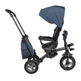 Tricicleta copii, Lionelo, Tris, Ultrapliabila, Multifunctionala, Mecanism de pedalare libera, Suport picioare, Control al directiei, Scaun reversibil, Rotire 360 grade, Conform cu standardul europeane de securitate EN71, Albastru