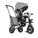 Tricicleta copii, Lionelo, Tris, Ultrapliabila, Multifunctionala, Mecanism de pedalare libera, Suport picioare, Control al directiei, Scaun reversibil, Rotire 360 grade, Conform cu standardul europeane de securitate EN71, Gri