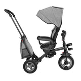 Tricicleta copii, Lionelo, Tris, Ultrapliabila, Multifunctionala, Mecanism de pedalare libera, Suport picioare, Control al directiei, Scaun reversibil, Rotire 360 grade, Conform cu standardul europeane de securitate EN71, Gri
