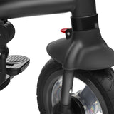 Tricicleta copii, Lionelo, Tris, Ultrapliabila, Multifunctionala, Mecanism de pedalare libera, Suport picioare, Control al directiei, Scaun reversibil, Rotire 360 grade, Conform cu standardul europeane de securitate EN71, Gri