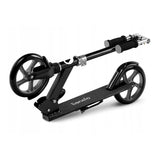 Trotineta, Lionelo, Luca, Copii/Adulti, Ultrapliabila, Pana la 100 Kg, Conform cu standardul european de securitate EN14619, Negru