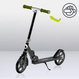 Trotineta, Lionelo, Luca, Copii/Adulti, Ultrapliabila, Pana la 100 Kg, Conform cu standardul european de securitate EN14619, Negru