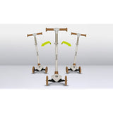 Trotineta, Lionelo, Jessy, Ultrapliabila, Pana la 50 Kg, Cu design ergonomic, Cu lumini LED, 56 x 26 x 67-82 cm, 3 ani+, Maro