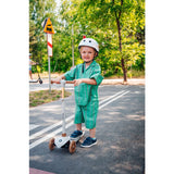 Trotineta, Lionelo, Jessy, Ultrapliabila, Pana la 50 Kg, Cu design ergonomic, Cu lumini LED, 56 x 26 x 67-82 cm, 3 ani+, Maro