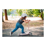 Trotineta, Lionelo, Jessy, Ultrapliabila, Pana la 50 Kg, Cu design ergonomic, Cu lumini LED, 56 x 26 x 67-82 cm, 3 ani+, Roz