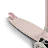 Trotineta, Lionelo, Jessy, Ultrapliabila, Pana la 50 Kg, Cu design ergonomic, Cu lumini LED, 56 x 26 x 67-82 cm, 3 ani+, Roz