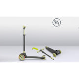 Trotineta, Lionelo, Jessy, Ultrapliabila, Pana la 50 Kg, Cu design ergonomic, Cu lumini LED, 56 x 26 x 67-82 cm, 3 ani+, Verde