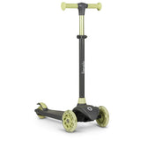 Trotineta, Lionelo, Jessy, Ultrapliabila, Pana la 50 Kg, Cu design ergonomic, Cu lumini LED, 56 x 26 x 67-82 cm, 3 ani+, Verde