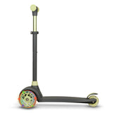 Trotineta, Lionelo, Jessy, Ultrapliabila, Pana la 50 Kg, Cu design ergonomic, Cu lumini LED, 56 x 26 x 67-82 cm, 3 ani+, Verde