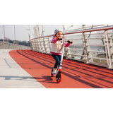 Trotineta, Lionelo, Luca, Pentru copii sau adulti, Ultrapliabila, Pana la 100 Kg, Conform cu standardul european de securitate EN14619, Portocaliu