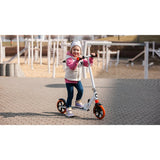 Trotineta, Lionelo, Luca, Pentru copii sau adulti, Ultrapliabila, Pana la 100 Kg, Conform cu standardul european de securitate EN14619, Portocaliu