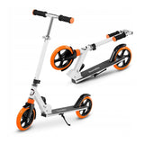 Trotineta, Lionelo, Luca, Pentru copii sau adulti, Ultrapliabila, Pana la 100 Kg, Conform cu standardul european de securitate EN14619, Portocaliu