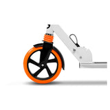 Trotineta, Lionelo, Luca, Pentru copii sau adulti, Ultrapliabila, Pana la 100 Kg, Conform cu standardul european de securitate EN14619, Portocaliu