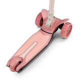 Trotineta, Lionelo, Timy, Copii, Ultrapliabila, Pana la 50 Kg, Cu design ergonomic, Cu lumini LED, 26 5 x 60 x 64-76 cm, 3 ani+, Roz