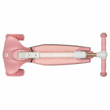 Trotineta, Lionelo, Timy, Copii, Ultrapliabila, Pana la 50 Kg, Cu design ergonomic, Cu lumini LED, 26 5 x 60 x 64-76 cm, 3 ani+, Roz