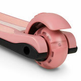 Trotineta, Lionelo, Timy, Copii, Ultrapliabila, Pana la 50 Kg, Cu design ergonomic, Cu lumini LED, 26 5 x 60 x 64-76 cm, 3 ani+, Roz