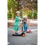 Trotineta, Lionelo, Timy, Copii, Ultrapliabila, Pana la 50 Kg, Cu design ergonomic, Cu lumini LED, 26 5 x 60 x 64-76 cm, 3 ani+, Roz