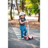 Trotineta, Lionelo, Timy, Copii, Ultrapliabila, Pana la 50 Kg, Cu design ergonomic, Cu lumini LED, 26 5 x 60 x 64-76 cm, 3 ani+, Verde