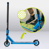 Trotineta, Lionelo, Whizz, Pentru Acrobatii, Rulmenti ABEC-9, 20 - 100 kg, Conform cu standardul european de securitate EN14619, Albastru