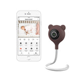 Video monitor, Lionelo, Babyline Smart, Cu aplicatie Smart Life, Cablu USB, Conexiune Wifi, Comunicare bidirectionala, Senzor de temperatura, Alb