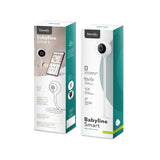 Video monitor, Lionelo, Babyline Smart, Cu aplicatie Smart Life, Cablu USB, Conexiune Wifi, Comunicare bidirectionala, Senzor de temperatura, Alb