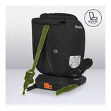 Scaun auto, Lionelo, Bastiaan i-Size, 4 in 1, Protectie laterala, Cu spatar inclinabil in 4 pozitii, Cu tetiera reglabila in 7 pozitii, Rotire 360 grade, Top Tether, 0-36 Kg, 40-150 cm, Cu Isofix, Conform cu ECE R129/03, Gri