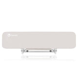 Bariera de protectie pentru pat, Lionelo, Lora XL, Pliabila, Sistem de blocare StandSafe, Geanta de transport inclusa, 150x46 cm, Conform cu BS 7972:2001+A1:2009, Bej