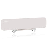 Bariera de protectie pentru pat, Lionelo, Lora XL, Pliabila, Sistem de blocare StandSafe, Geanta de transport inclusa, 150x46 cm, Conform cu BS 7972:2001+A1:2009, Bej