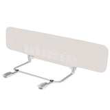Bariera de protectie pentru pat, Lionelo, Lora XL, Pliabila, Sistem de blocare StandSafe, Geanta de transport inclusa, 150x46 cm, Conform cu BS 7972:2001+A1:2009, Bej