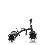 Tricicleta copii, Lionelo, Tris Plus, Ultrapliabila, Multifunctionala, Pana la 25 kg, Inclinare spatar in fata si in spate, Suport picioare, Control al directiei, Scaun reversibil, Rotire 360 grade, Conform cu EN71, 9 luni-5 ani, Bej