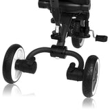 Tricicleta copii, Lionelo, Tris Plus, Ultrapliabila, Multifunctionala, Pana la 25 kg, Inclinare spatar in fata si in spate, Suport picioare, Control al directiei, Scaun reversibil, Rotire 360 grade, Conform cu EN71, 9 luni-5 ani, Bej