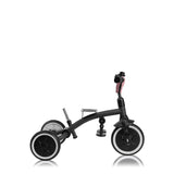 Tricicleta copii, Lionelo, Tris Plus, Ultrapliabila, Multifunctionala, Pana la 25 kg, Inclinare spatar in fata si in spate, Suport picioare, Control al directiei, Scaun reversibil, Rotire 360 grade, Conform cu EN71, 9 luni-5 ani, Roz