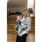 Marsupiu bebe, FreeON, Carry Me, 3 in 1, De la 4 luni pana la 15 kg, Tesatura din plasa 3D, Confortabil si sigur pentru bebe, Gri