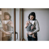 Marsupiu bebe, FreeON, Carry Me, 3 in 1, De la 4 luni pana la 15 kg, Tesatura din plasa 3D, Confortabil si sigur pentru bebe, Grey/Pink