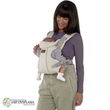 Marsupiu bebe, Jane, Dual, Ergonomic, De la nastere pana la 15 Kg, Botanic